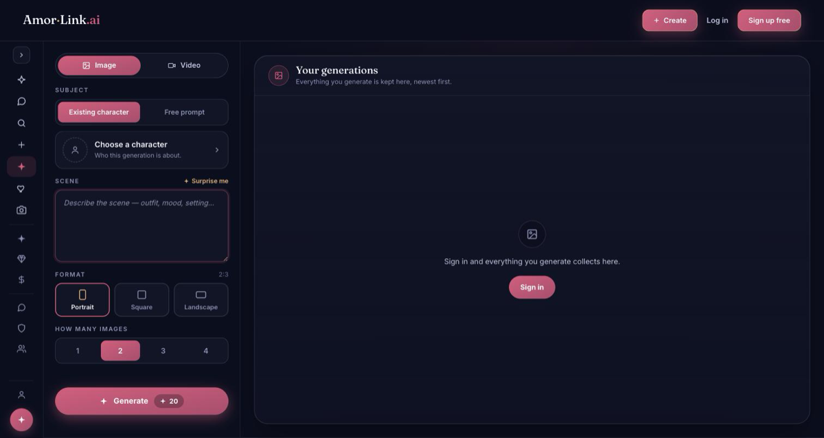 AmorLink AI screenshot