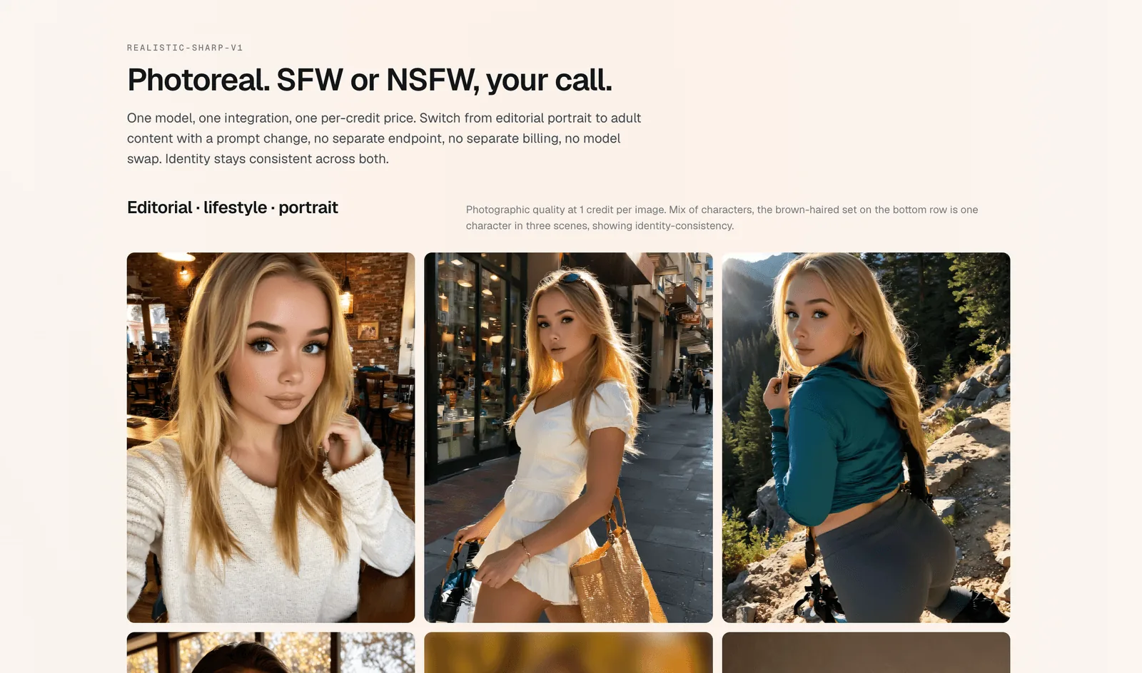 Xavira AI review - photoreal SFW and NSFW output from one model